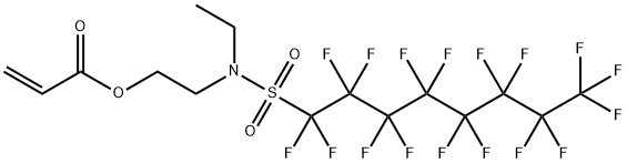 2-[Ethyl[(heptadecafluorooctyl)sulphonyl]amino]ethyl acrylate(423-82-5)